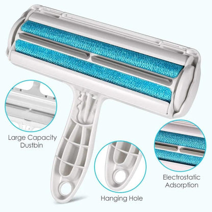 Pet Hair Remover Roller with Self-Cleaning Base by HitMyNeed