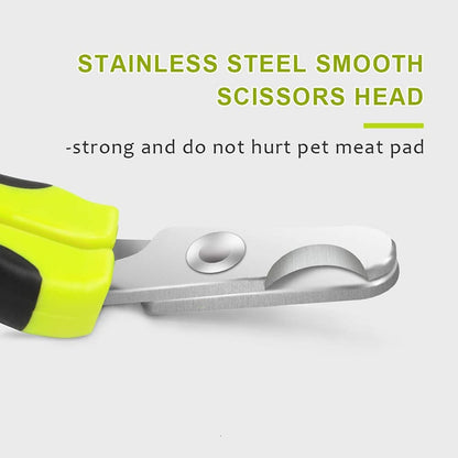 Pet Nail Clipper with Comfortable Non-Slip Grip by HitMyNeed