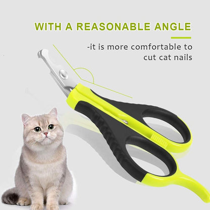 Pet Nail Clipper with Comfortable Non-Slip Grip by HitMyNeed