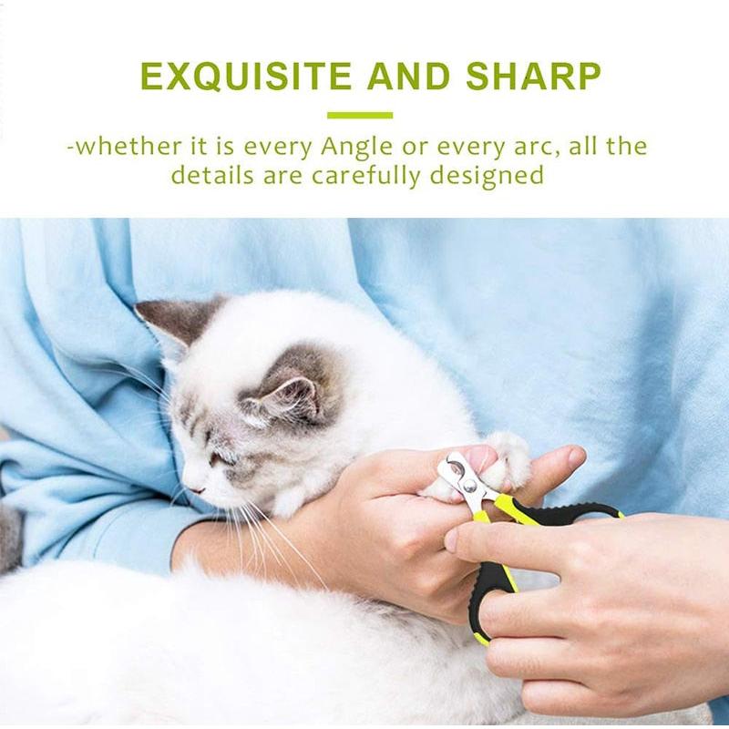 Pet Nail Clipper with Comfortable Non-Slip Grip by HitMyNeed