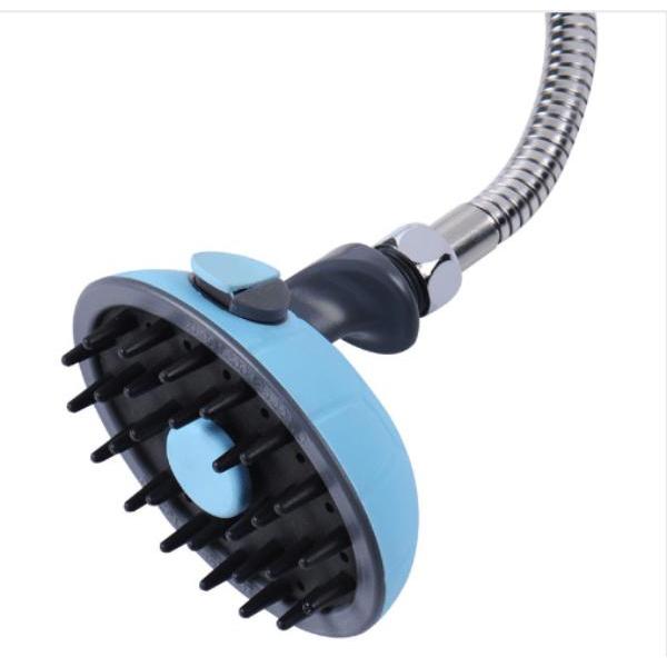 Pet Shower Hose with Massaging Grooming Comb by HitMyNeed