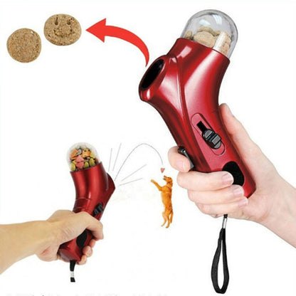 Pet Treat Launcher Food Thrower for Dogs & Cats by HitMyNeed