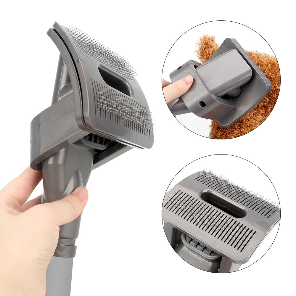 Pet Vacuum Grooming Brush Attachment for Dyson by HitMyNeed