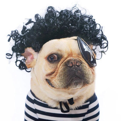 Pet Wig Cosplay Costume for Dogs and Cats 1 by HitMyNeed