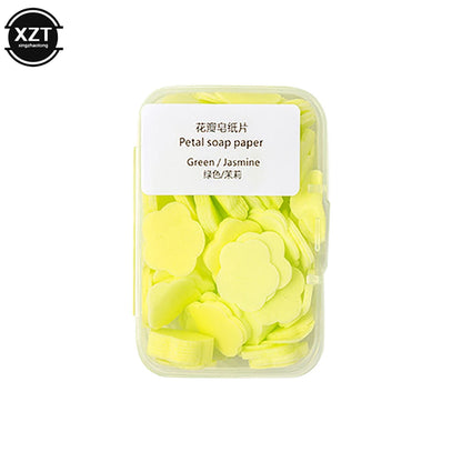 Petal Soap Papers with Travel Case jasmine by HitMyNeed