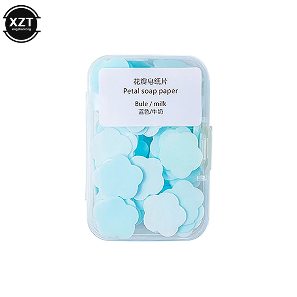 Petal Soap Papers with Travel Case milk by HitMyNeed