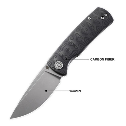 Petrified Fish Mini PFP01X 14C28N G10 Folding Knife pfp01xcp by HitMyNeed