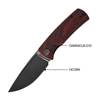 Petrified Fish Mini PFP01X 14C28N G10 Folding Knife pfp01xrdmw by HitMyNeed