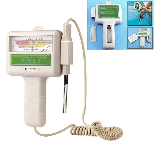 pH Water Tester and Chlorine Meter for Pools by HitMyNeed