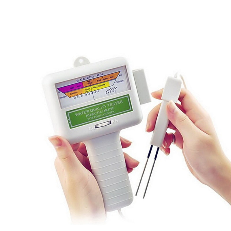 pH Water Tester and Chlorine Meter for Pools by HitMyNeed