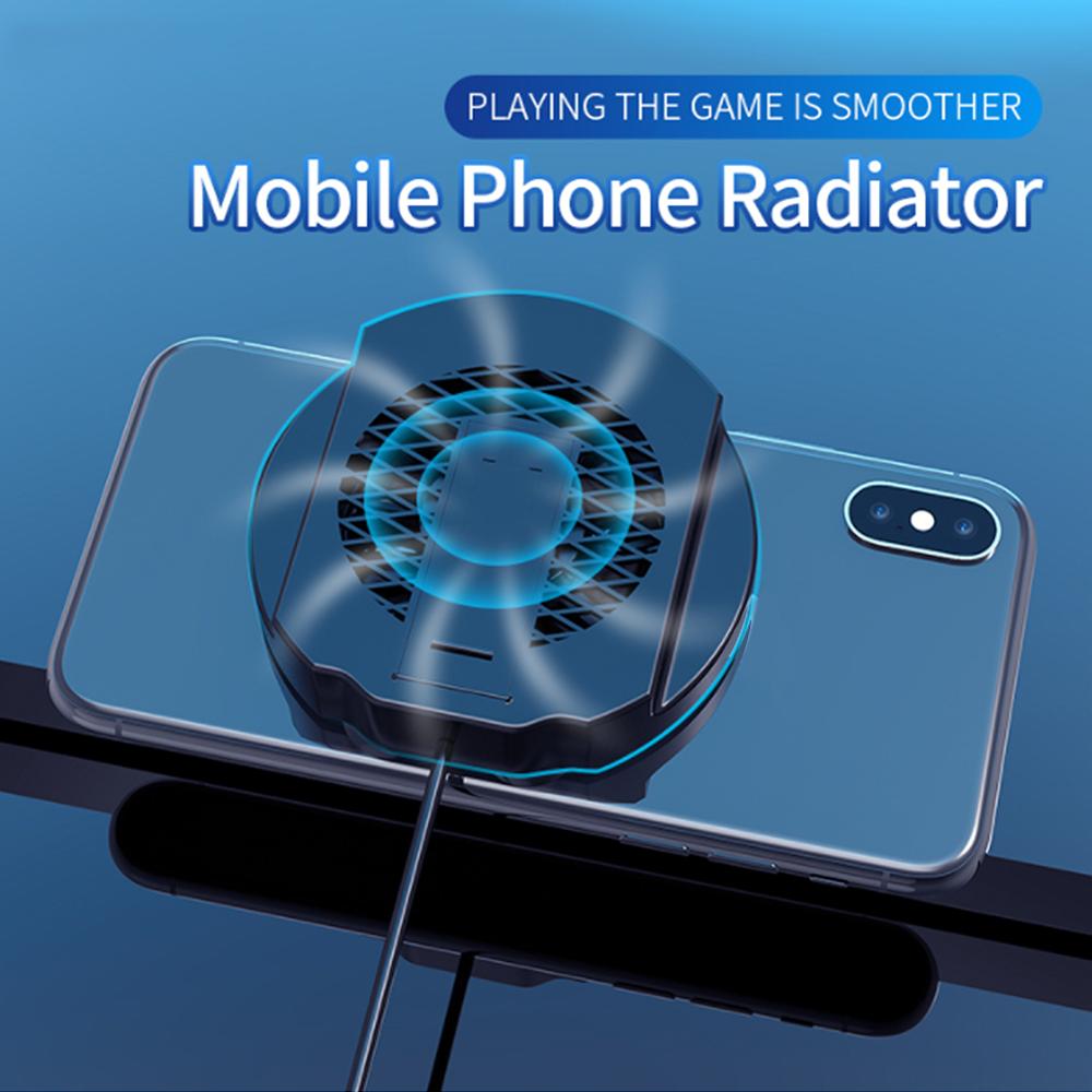Phone Cooler Fan with Stand for Mobile Gaming by HitMyNeed