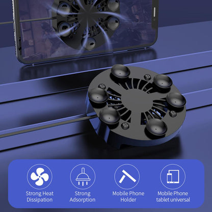 Phone Cooler Fan with Stand for Mobile Gaming by HitMyNeed