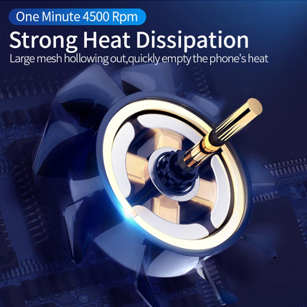 Phone Cooler Fan with Stand for Mobile Gaming by HitMyNeed