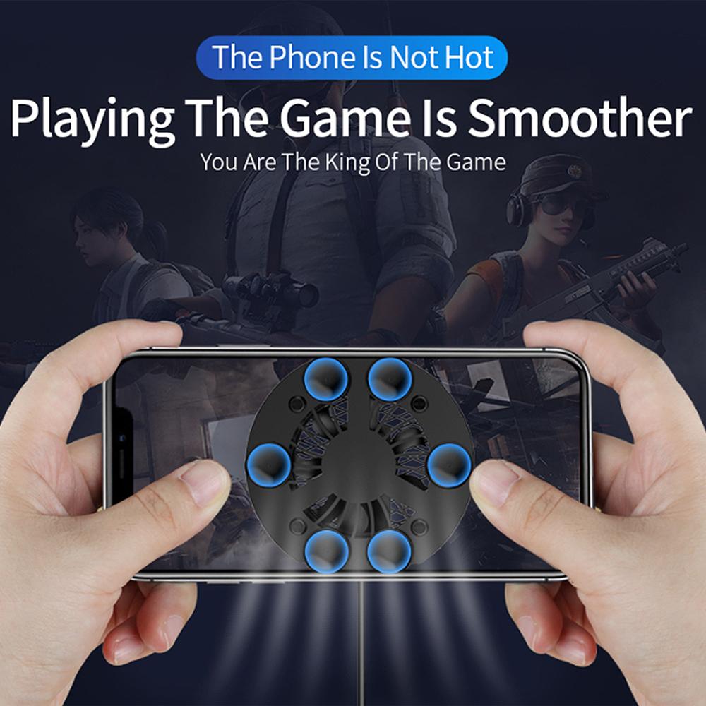 Phone Cooler Fan with Stand for Mobile Gaming by HitMyNeed