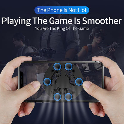 Phone Cooler Fan with Stand for Mobile Gaming by HitMyNeed