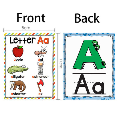 Phonics Flashcards for Kids, 27 Cards, 156 Words by HitMyNeed