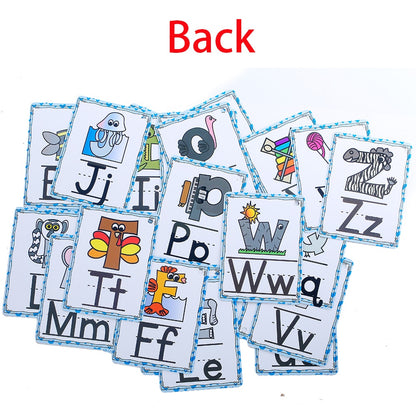 Phonics Flashcards for Kids, 27 Cards, 156 Words by HitMyNeed