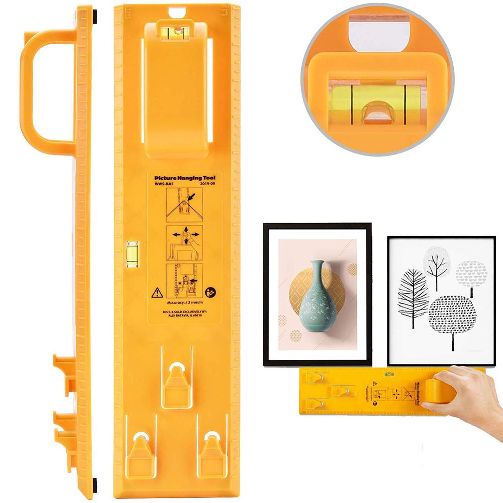 Photo Frame Hanging Tool with Built‑In Level by HitMyNeed