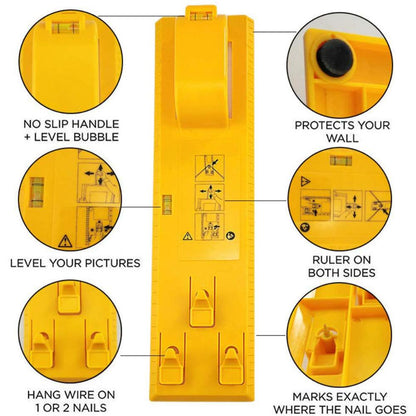 Photo Frame Hanging Tool with Built‑In Level by HitMyNeed