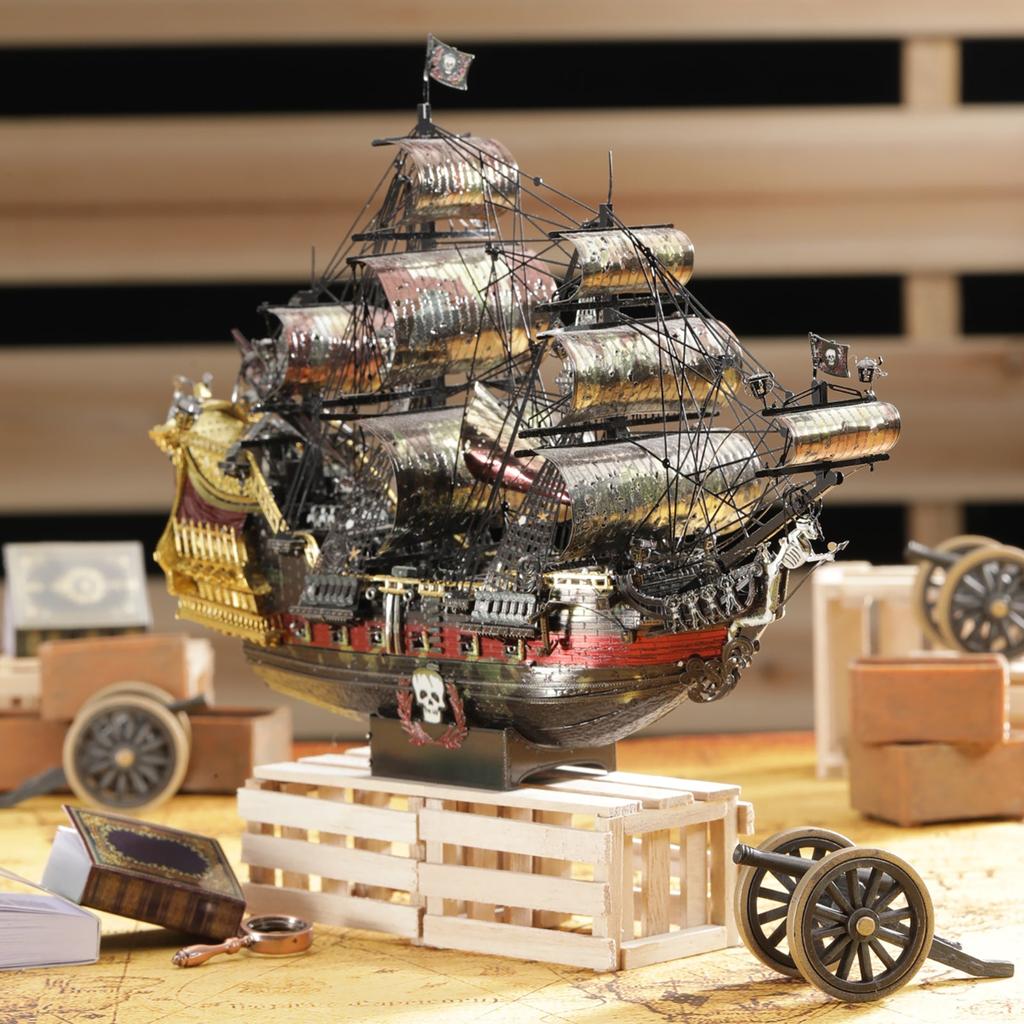Piececool Queen Anne's Revenge 3D Metal Ship Puzzle by HitMyNeed
