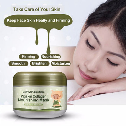 Pig Skin Collagen Face Mask 100g by HitMyNeed