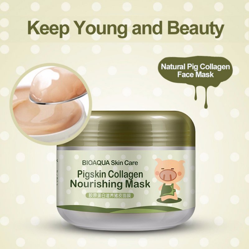 Pig Skin Collagen Face Mask 100g by HitMyNeed