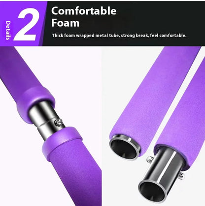 Pilates Stick Multifunctional Home Fitness Bar by HitMyNeed
