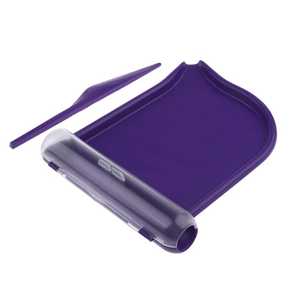 Pill Counting Tray with Spatula and Cover by HitMyNeed