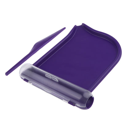 Pill Counting Tray with Spatula and Cover by HitMyNeed