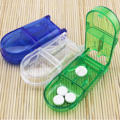 Pill Cutter Splitter with Travel Pill Storage Case by HitMyNeed