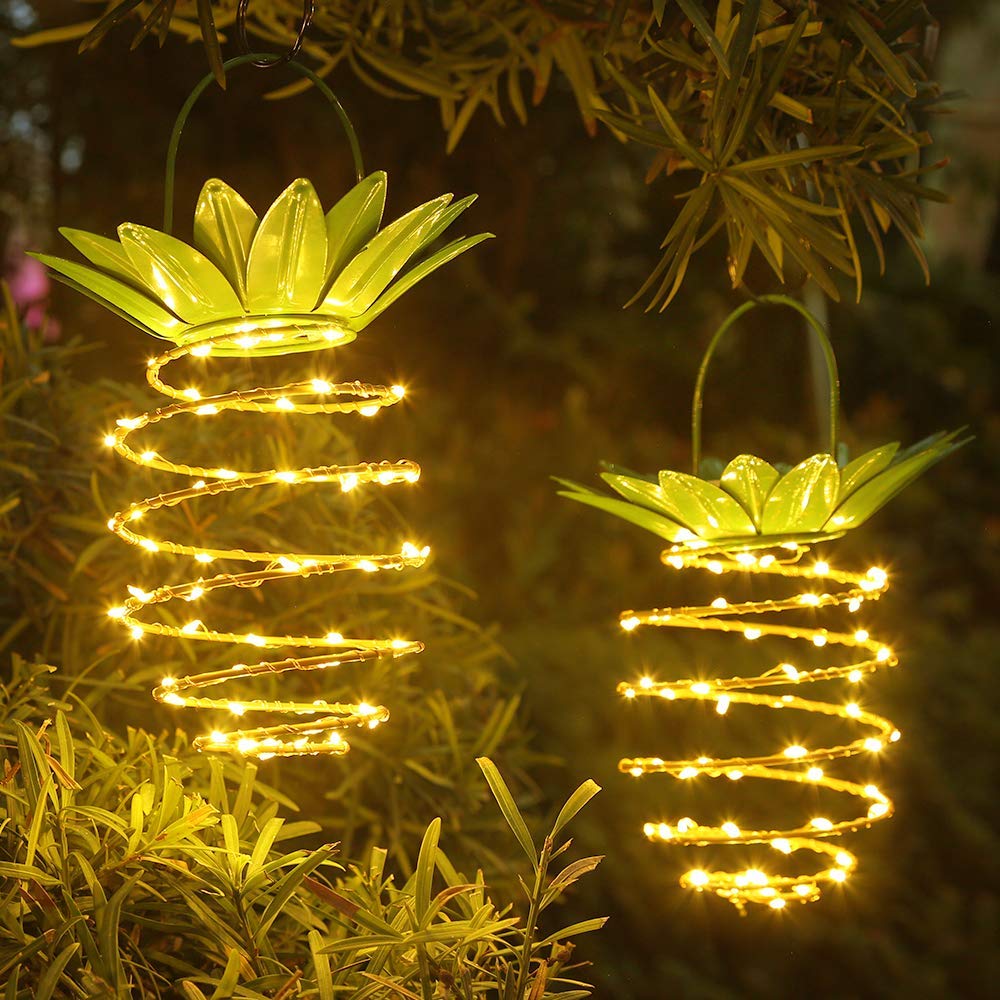 Pineapple Solar Garden Light Outdoor Lantern by HitMyNeed
