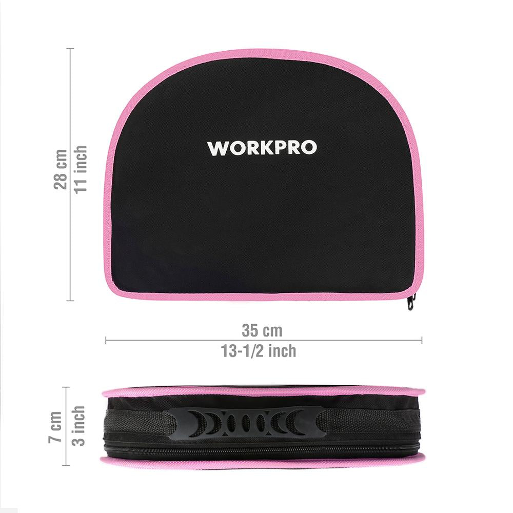 Pink 103-Piece Hand Tool Set with Storage Bag by HitMyNeed