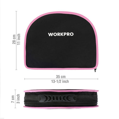 Pink 103-Piece Hand Tool Set with Storage Bag by HitMyNeed