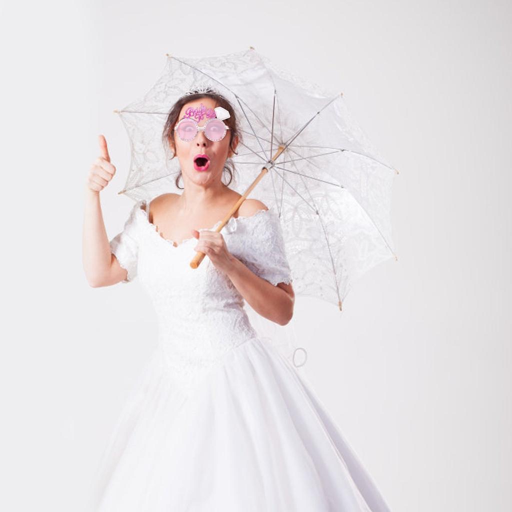 Pink Bride To Be Party Glasses by HitMyNeed