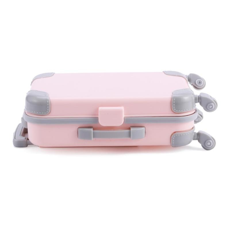 Pink Travel Doll Suitcase for 29 cm Dolls by HitMyNeed