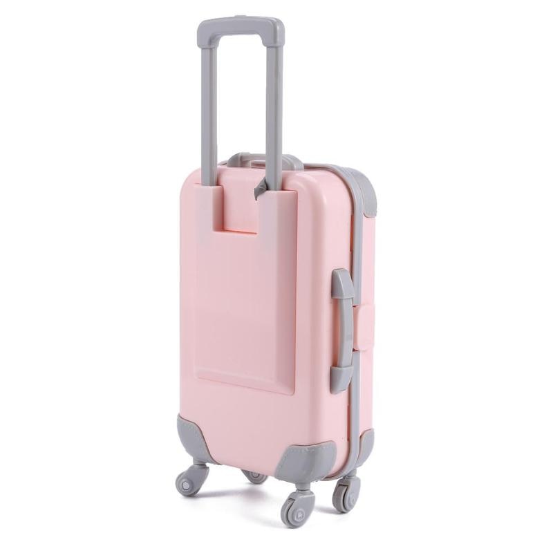 Pink Travel Doll Suitcase for 29 cm Dolls by HitMyNeed