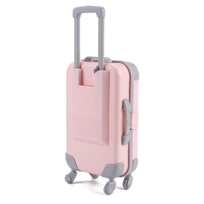 Pink Travel Doll Suitcase for 29 cm Dolls by HitMyNeed
