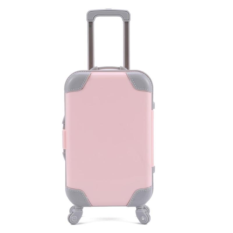 Pink Travel Doll Suitcase for 29 cm Dolls by HitMyNeed