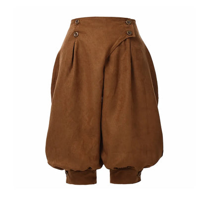 Pirate Medieval Renaissance Viking Cosplay Pants brown xxl by HitMyNeed