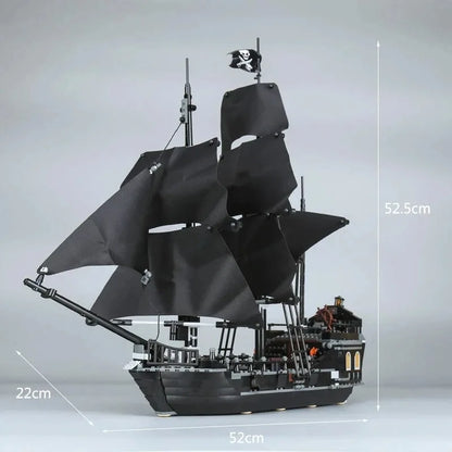 Pirates Warship Black Pearl Building Block Ship by HitMyNeed