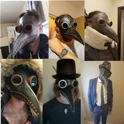 Plague Doctor Cloak & Mask Halloween Costume Set by HitMyNeed