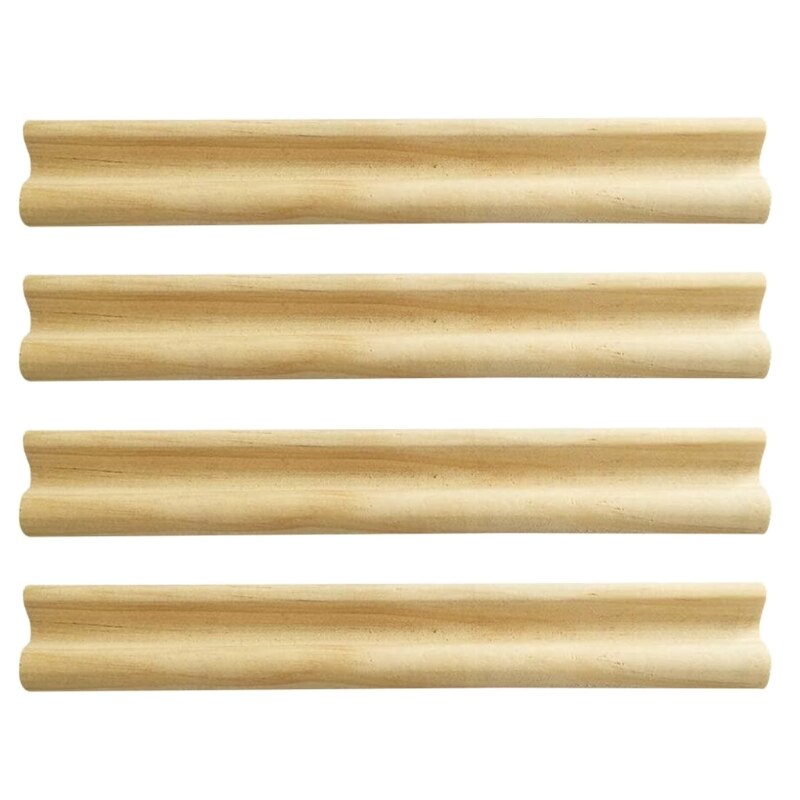 Plain Wooden Domino Racks Set of 4 by HitMyNeed