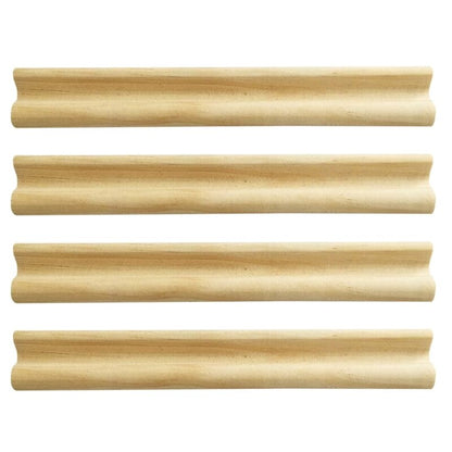 Plain Wooden Domino Racks Set of 4 by HitMyNeed