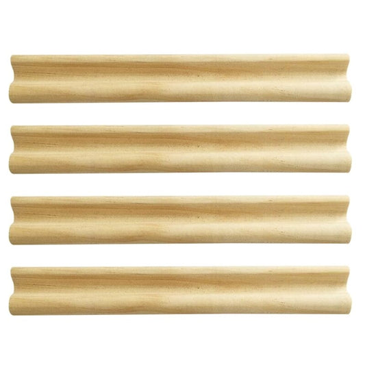 Plain Wooden Domino Racks Set of 4 by HitMyNeed
