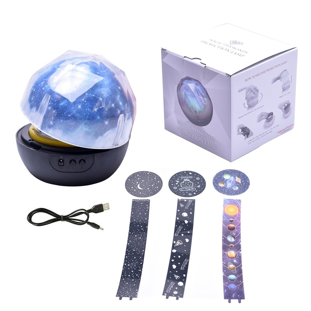 Planet Night Light LED Projector Lamp by HitMyNeed