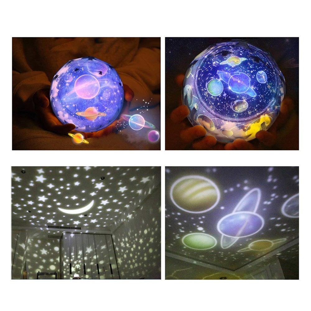 Planet Night Light LED Projector Lamp by HitMyNeed