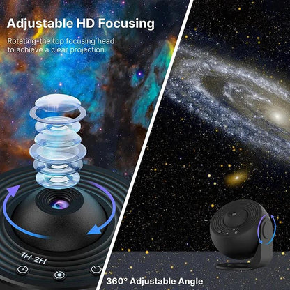 Planetarium Star Projector with 13 Galaxy Films by HitMyNeed