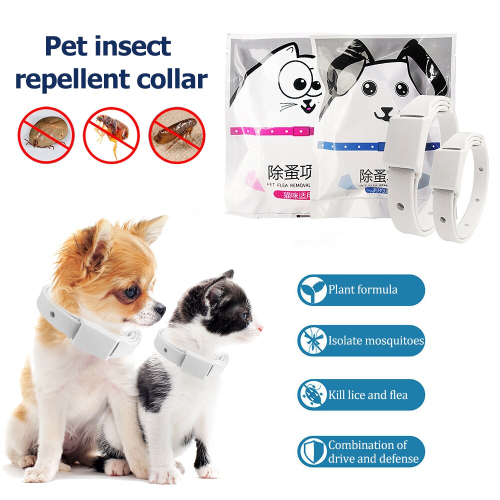 Plant-Based Flea and Tick Collar for Cats & Dogs by HitMyNeed
