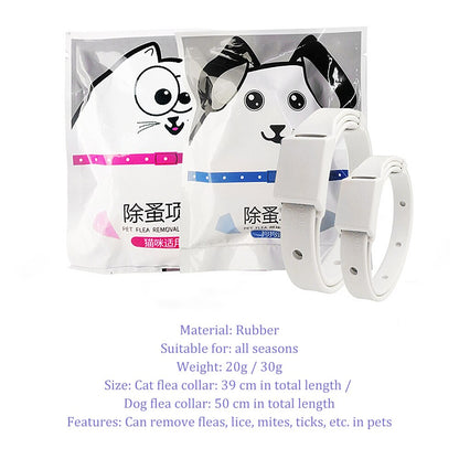 Plant-Based Flea and Tick Collar for Cats & Dogs by HitMyNeed