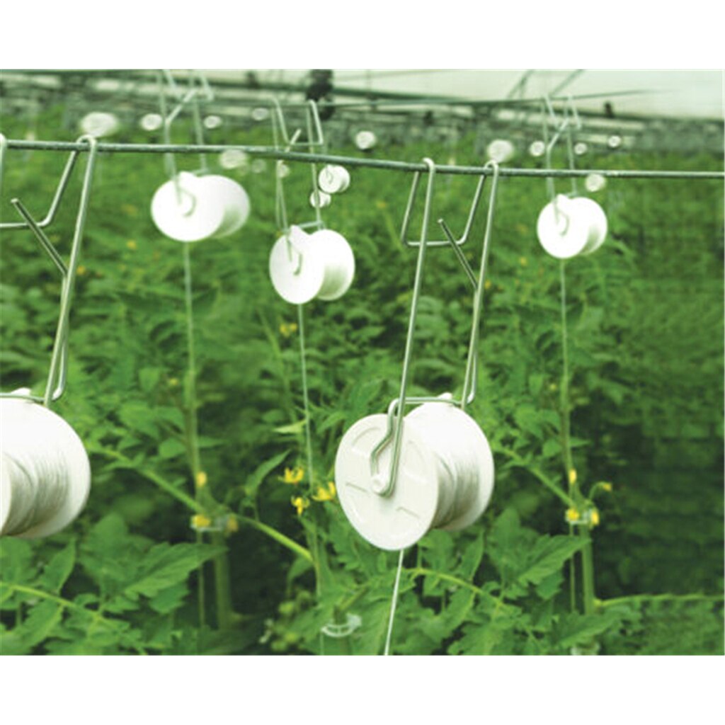 Plant Support Tomato Hooks with Adjustable Rope (2pcs) by HitMyNeed